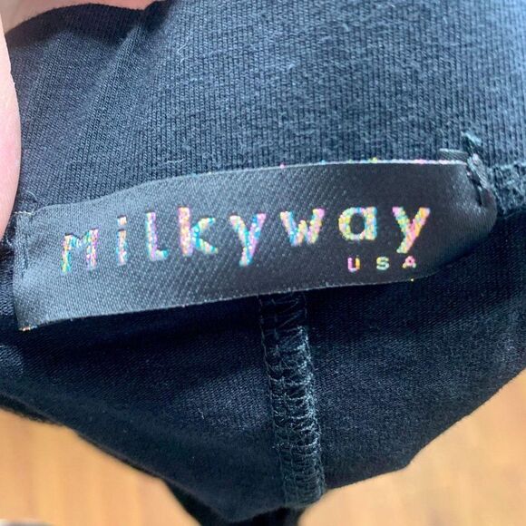 Milkyway USA Black Halter Sleeveless Tank Top L - Picture 5 of 8